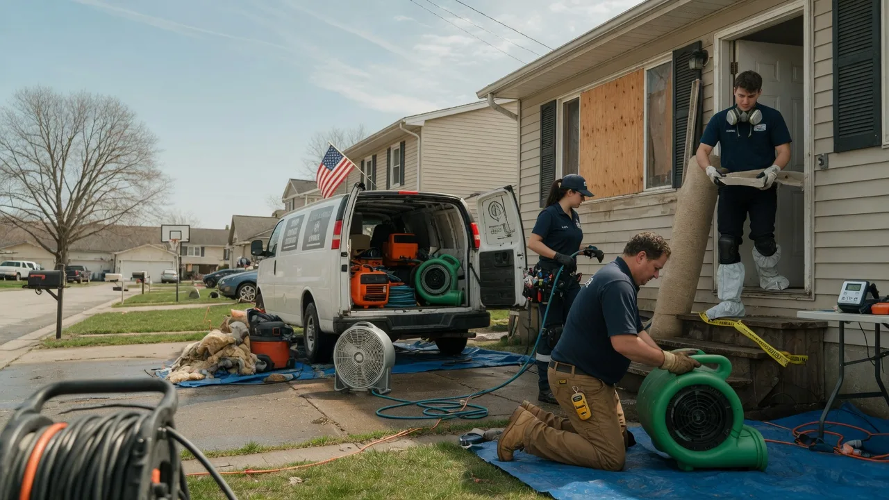 Water Damage Restoration in Burlington, WA near me